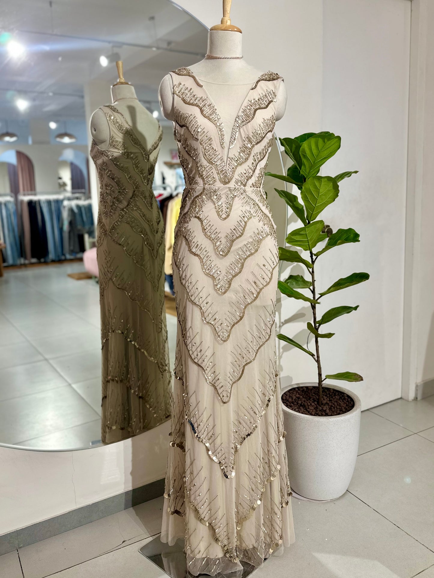 Premium Heavily Embellished Gown