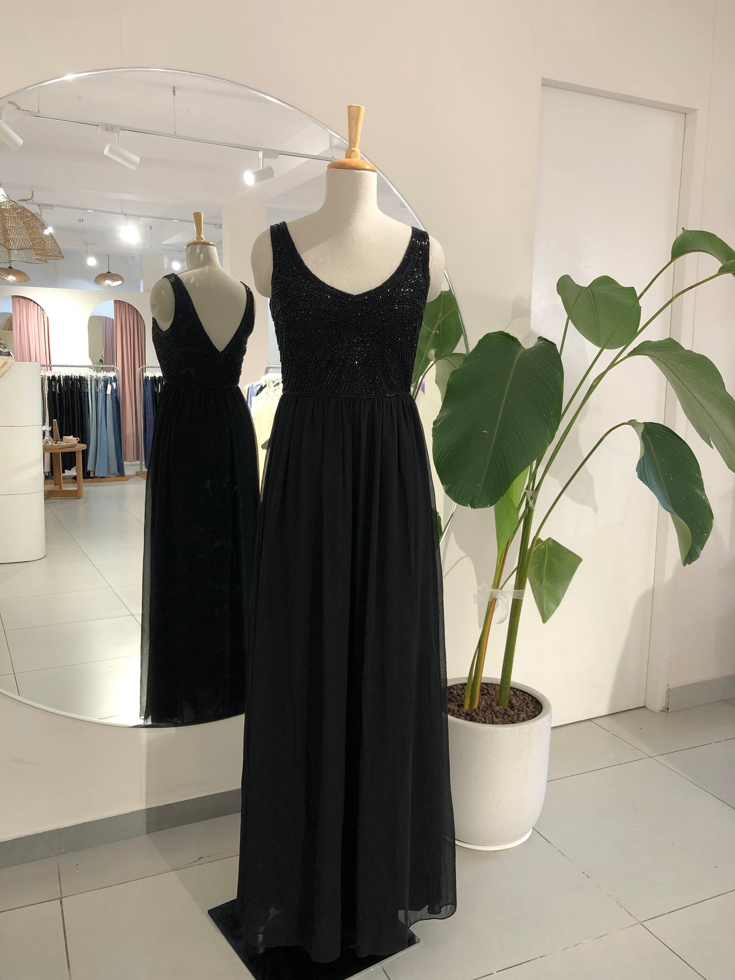 Sequins Embellished Gown