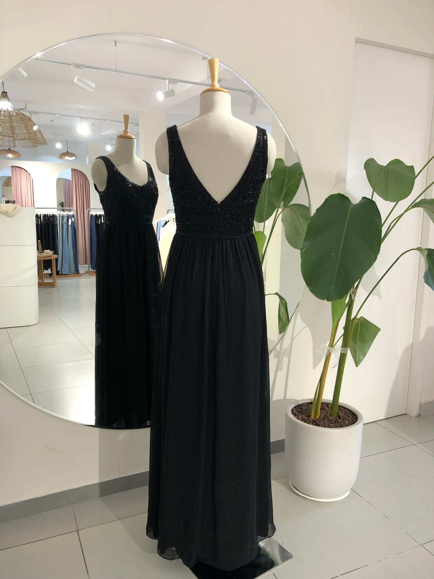 Sequins Embellished Gown